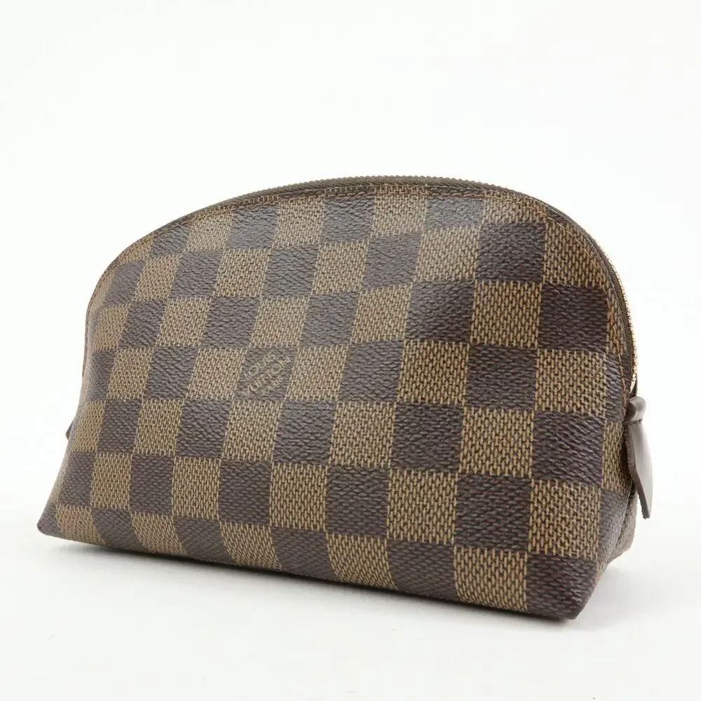 Louis Vuitton Damier Ebene Cosmetic Brown